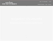 Tablet Screenshot of newyearsevehungary.com